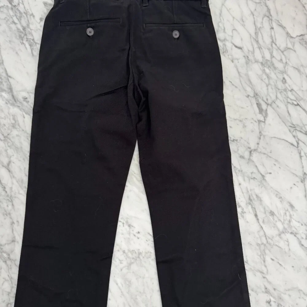GAP Kids Black Chino Pants Size 8 NWT